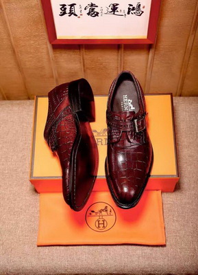 Hermes Business Men Shoes--059